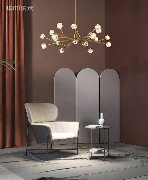 Lemi series crystal chandelier