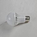 LED bulb highlighting bedroom bathroom stairway screw