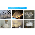 Special Shaped Project Light Cube Chandelier