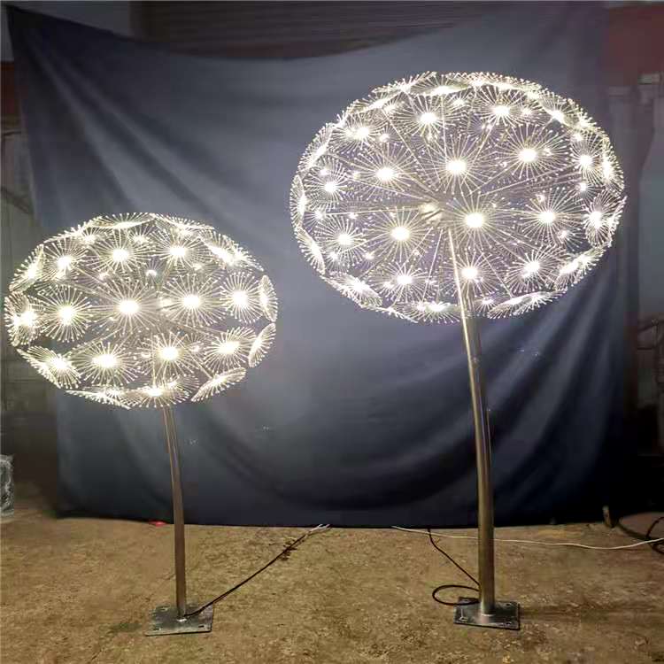 Creative modern outdoor dandelion decorative lights