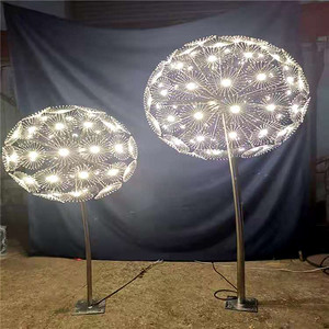 Creative modern outdoor dandelion decorative lights