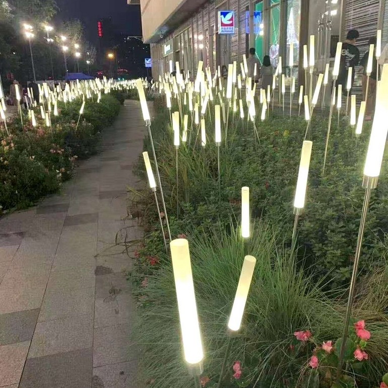 Outdoor waterproof landscape lights inserted lawn lights LED light reed lights