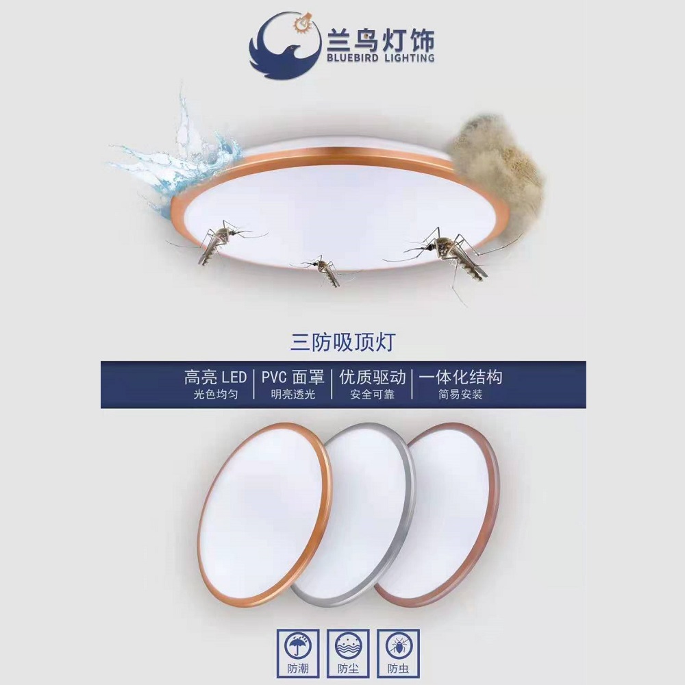 Fashion Simple White Ceiling Lamp