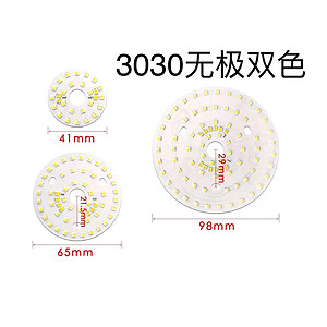 3030 poleless two-color LED module