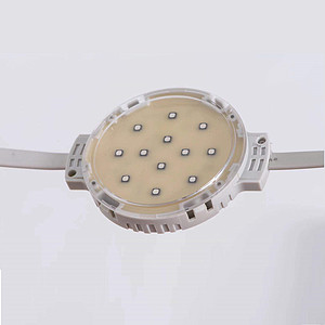 Round outdoor waterproof LED point light source