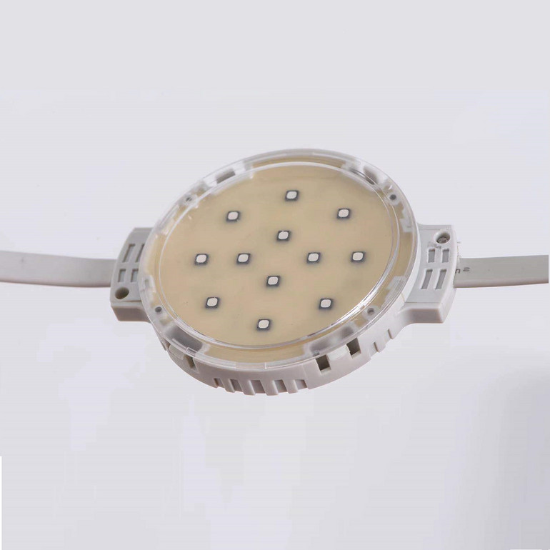 Round outdoor waterproof LED point light source