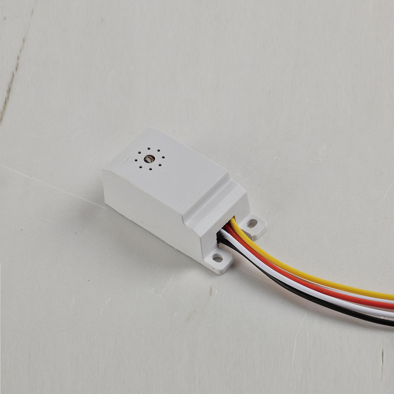 Light-controlled time-delay switch module for household floor LED ceiling lamp