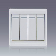 Elegant White Panel Switch