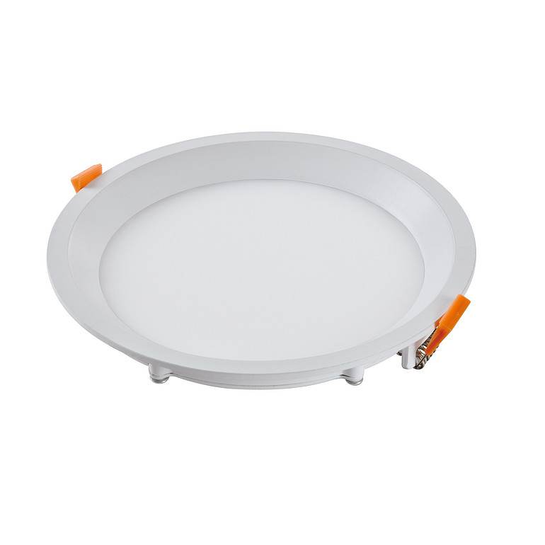 Integrated ultra-thin anti-fog LED downlight for kitchen and bathroom