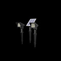 Solar Black Underground Lamp