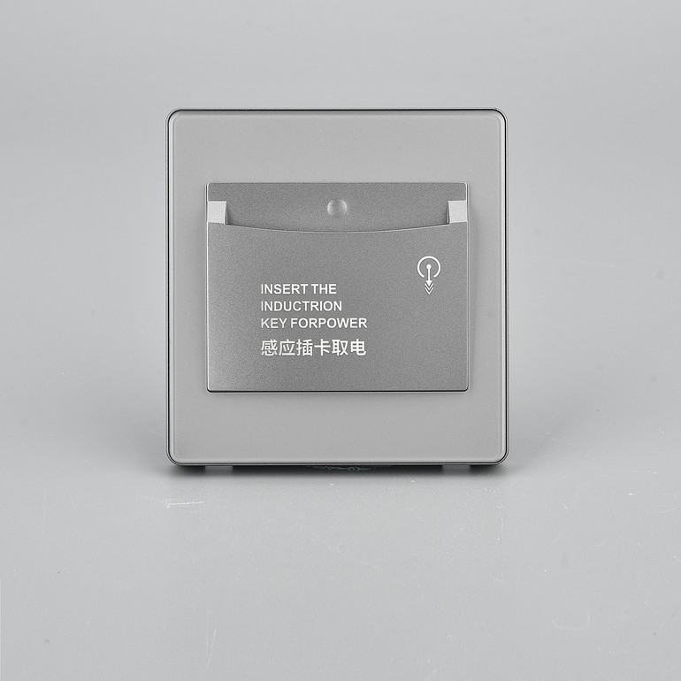 Grey induction card access switch