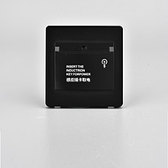 Black induction card access switch