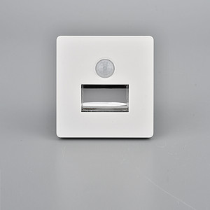 Grey body sensing floor lamp (with light guide plate)