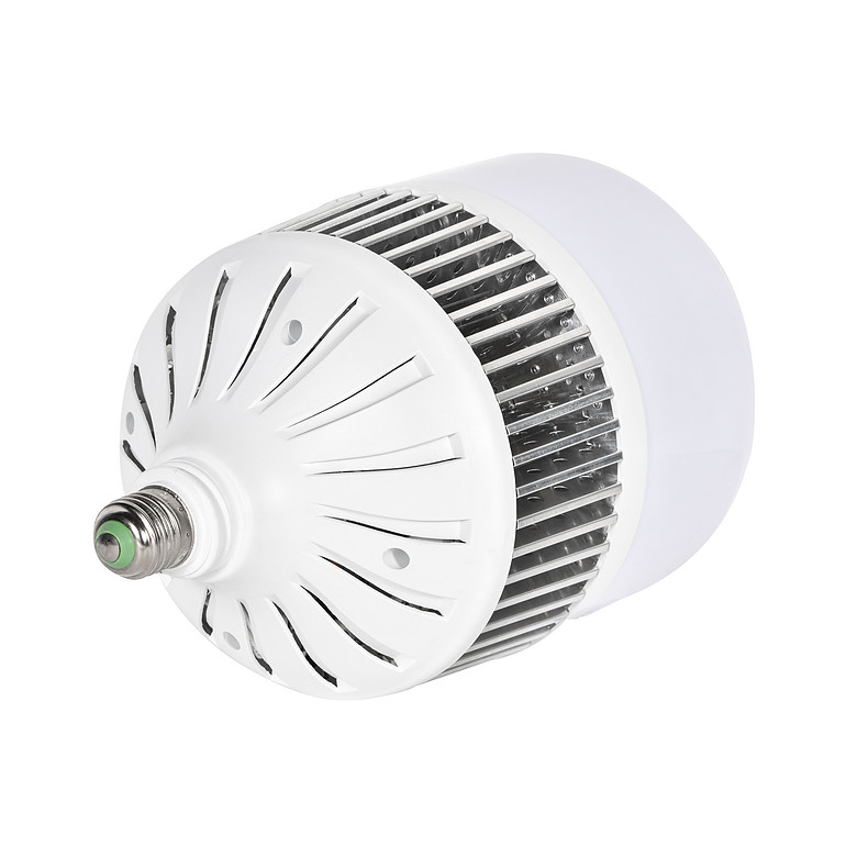 Fin E27 screw port energy saving LED bulb lamp in factory building