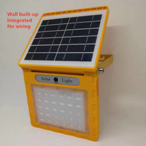 Outdoor portable LED solar projection lamp