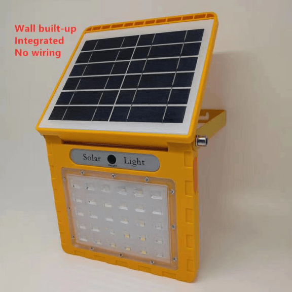 Outdoor portable LED solar projection lamp