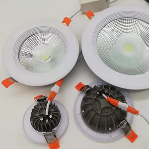 Built-in indoor household anti-glare COB downlight