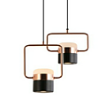 Rose Gold Suspension Line Single Head Chandelier