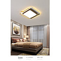 Modern bedroom study dining room ironwork aluminum personality LED ceiling light