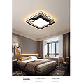 Modern personality bedroom study dining room electrodeless dimming LED ceiling light