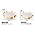 Creative personality indoor poleless dimming LED ring ceiling light