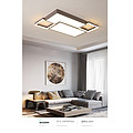 Modern personality bedroom study dining room electrodeless dimming LED ceiling light