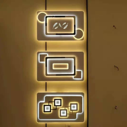 Modern Geometry Restructure Series Square Wall Lamp