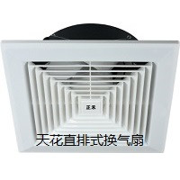 Ceiling straight-line ventilation fan