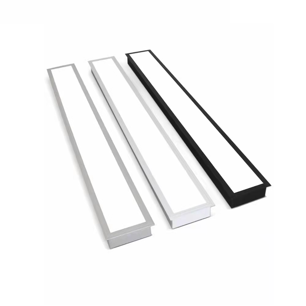 Embedded office corridor strip LED flat panel light