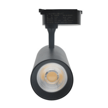 Corridor aisle clothing store LED track spotlights