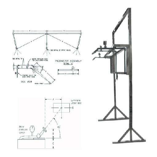 UL Get Wet In The Rain Simulation Test Device