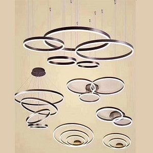 Nordic Restaurant Ring Chandelier