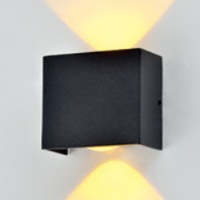 Aisle Black Light Up And Down Wall Lamp