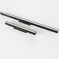 Besselless embedded line with clear guide rail magnetic suction track light