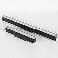 Besselless embedded line with clear guide rail magnetic suction track light