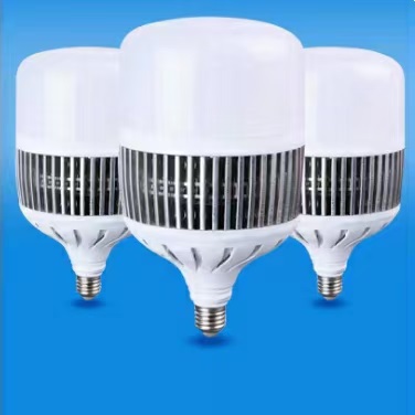 Household spiral fin LED highlighted energy saving bulb