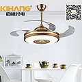 Living room dining room bedroom invisible contracted new ceiling fan light