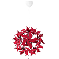 Red Flower Ball Decorative Chandelier