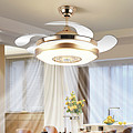 Modern Natural Lighting Fan Lamp