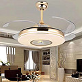 Dining Room Simple LED Fan Lamp