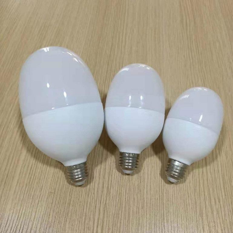 LED Egg Shaped Screw Mouth Light Bulb