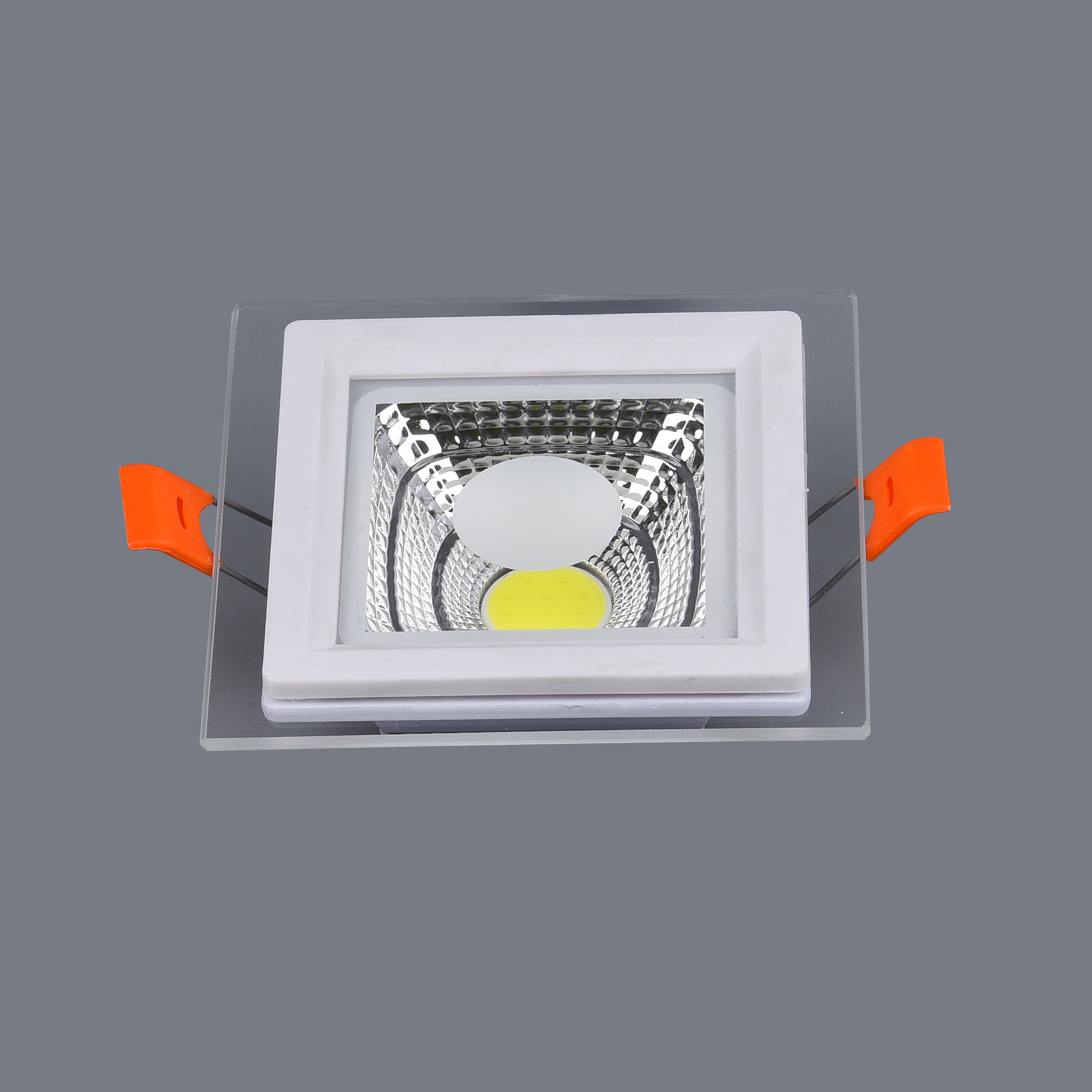 LED household recessed square COB downlight