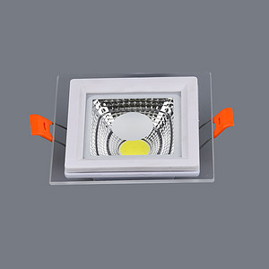 LED household recessed square COB downlight