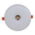 Embedded living room porch LED circular panel light