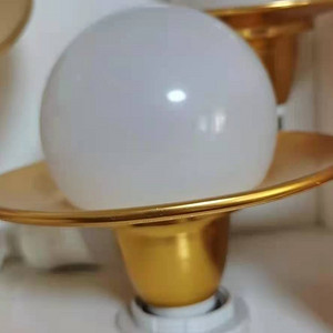 Home bedroom living room highlighted LED flying saucer ball lamp