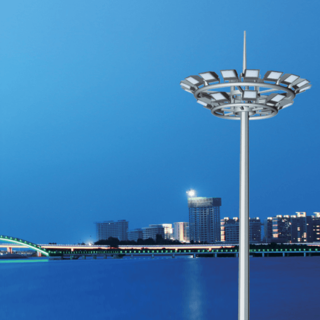 Aquare LED High Pole Street Lamp