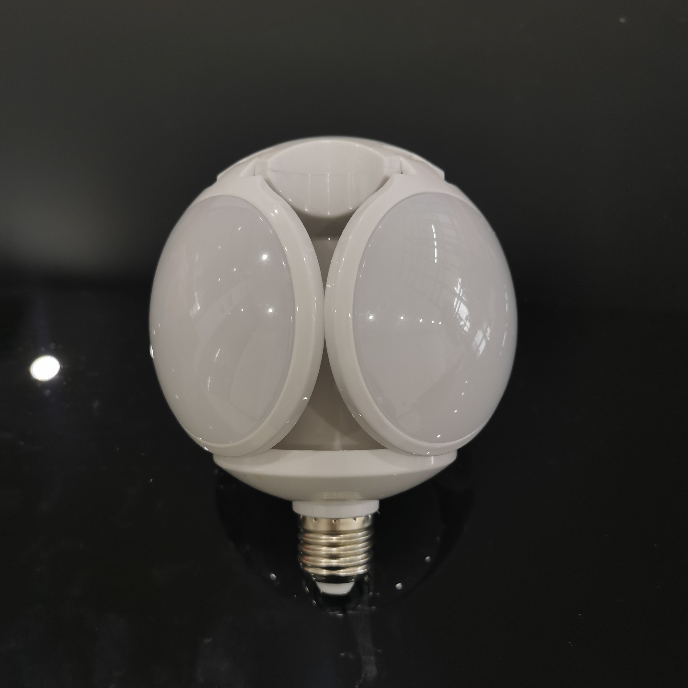 Home high - gloss folding football LED bulb lamp