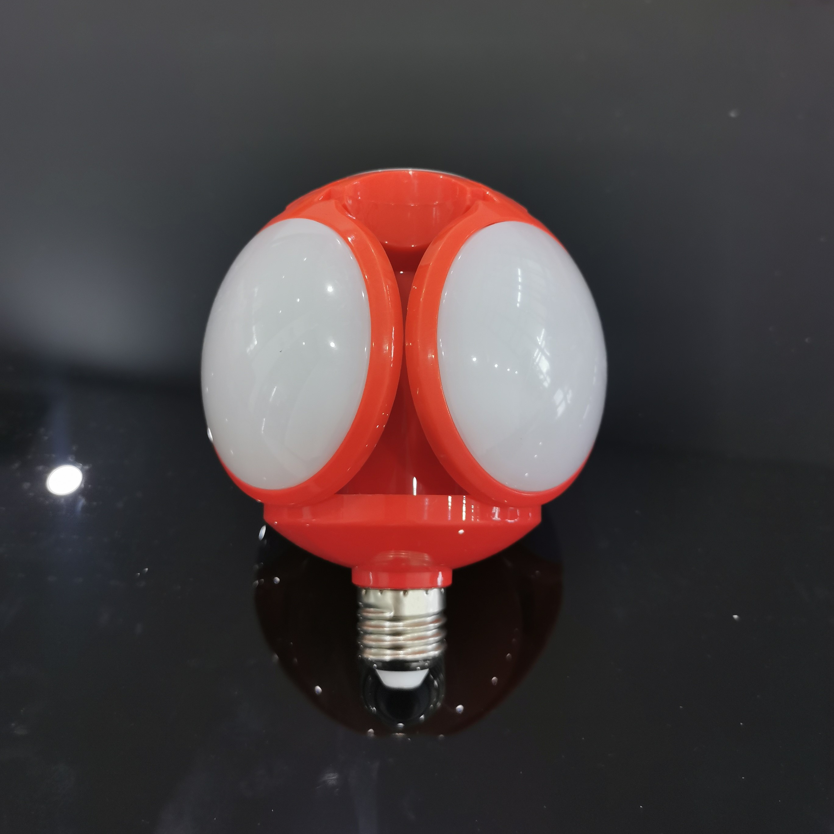 Home high - gloss folding football LED bulb lamp