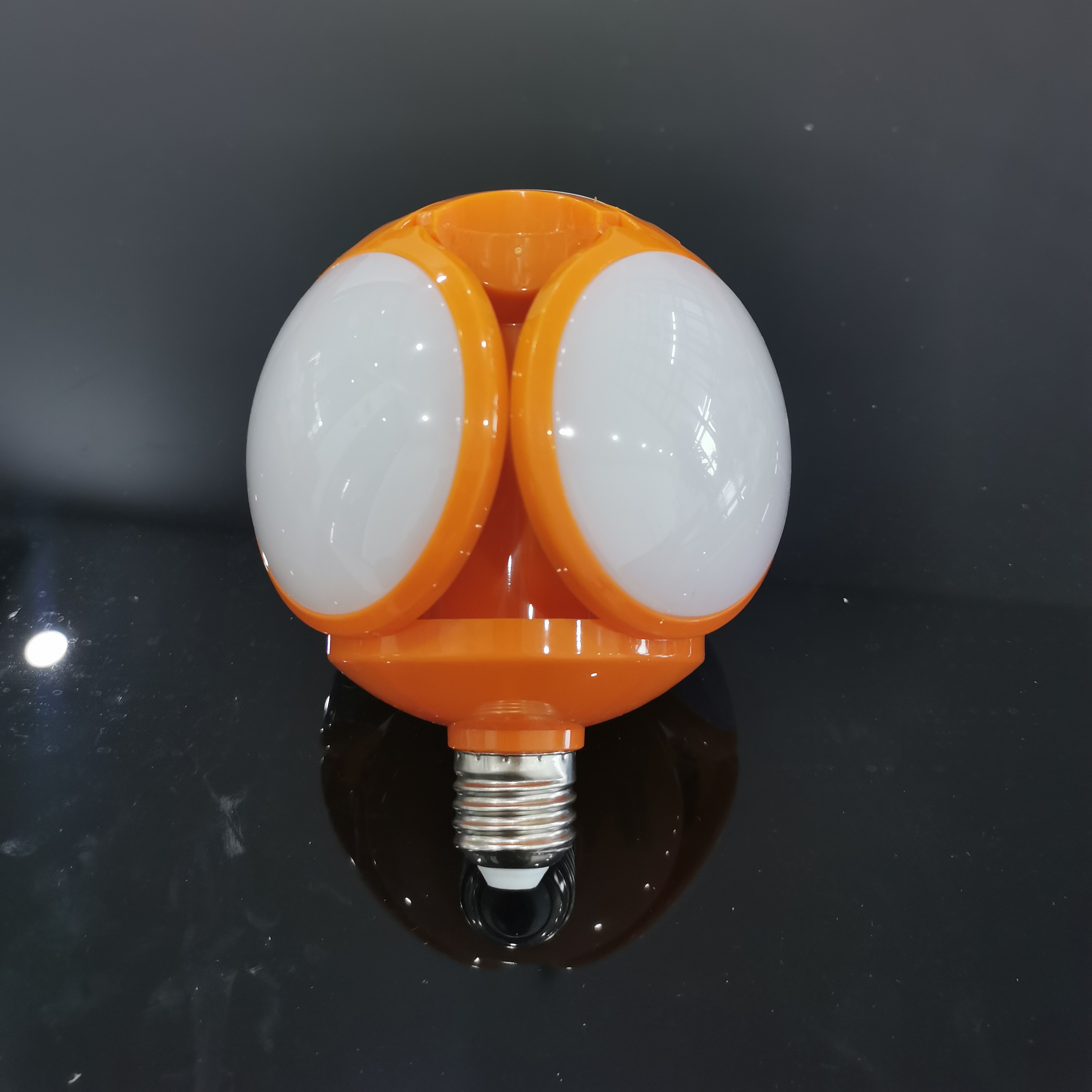 Home high - gloss folding football LED bulb lamp