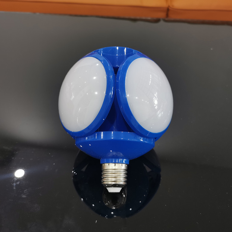 Home high - gloss folding football LED bulb lamp